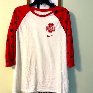 Nike apparel, beautiful athletic cut Ohio State, Buckeye extra-large